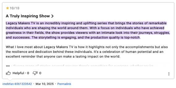 is legacy makers a scam?