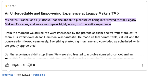 is legacy makers a scam?